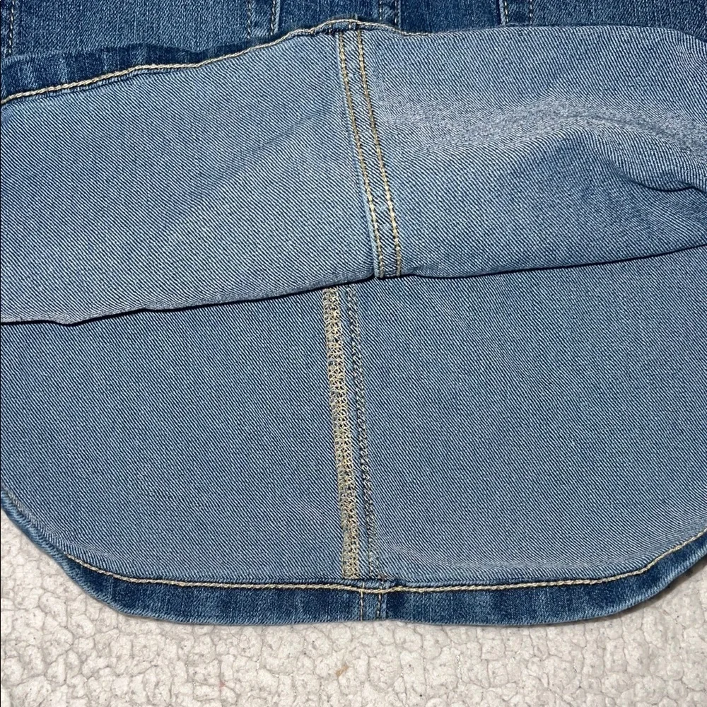 Place Indigo Denim Skirt